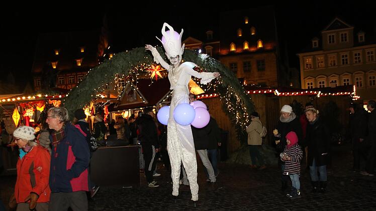 Viele Aktionen sorgten für vorweihnachtliche Stimmung in der Stadt.Michael Stelzner