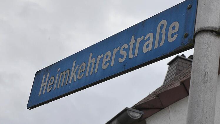 Heimkehrerstraße in RödentalFoto: Rainer Lutz