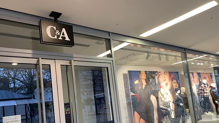 C&A-Filiale in Erlangen (Originalbild)