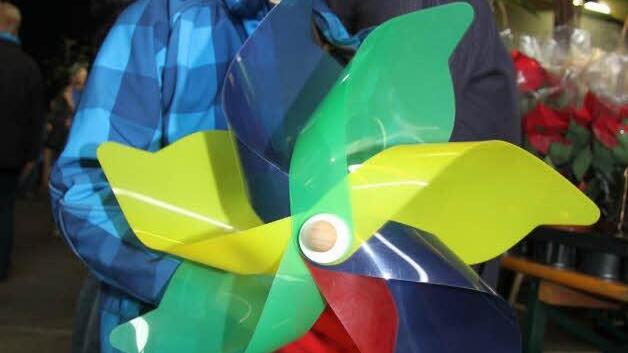 Felix Eber auf dem Lions-Flohmarkt in Kulmbach Foto: Sonja Adam