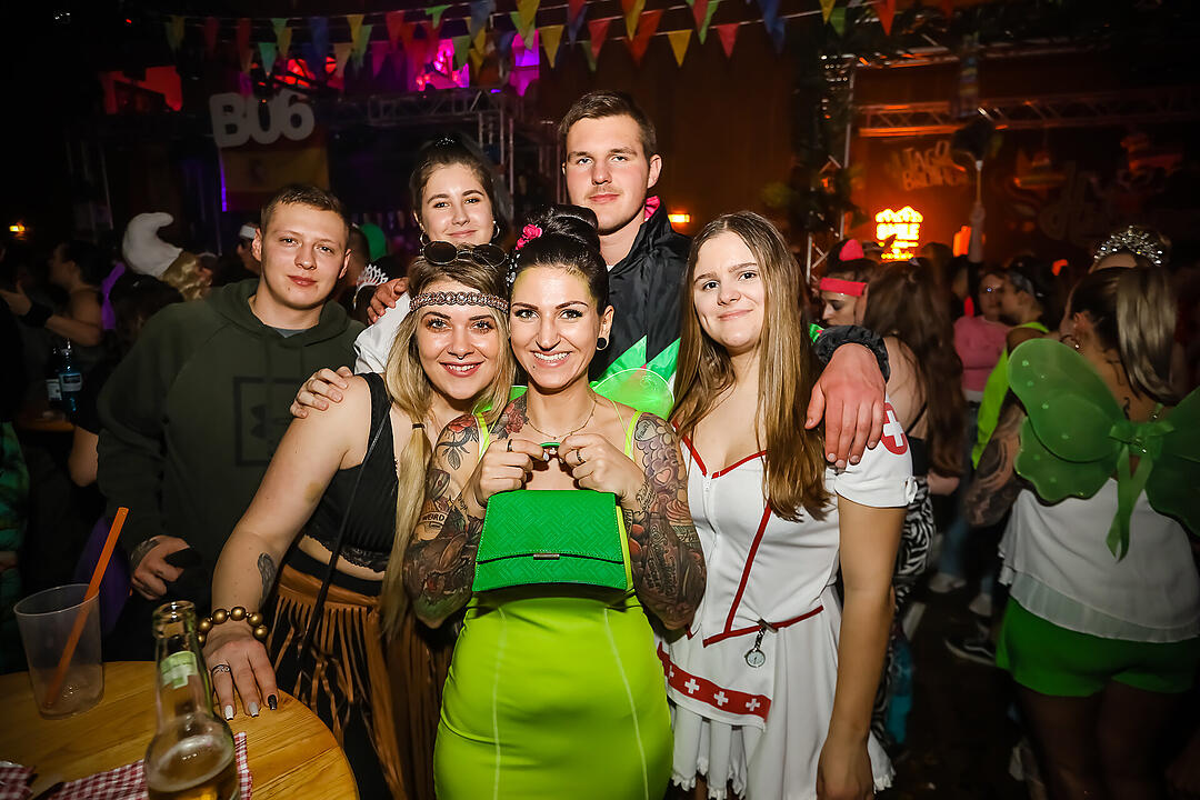 Beste Partystimmung in der Stadthalle