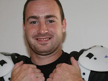 Valentin Stingl möchte das American Football in Kronach bekannter machen. Foto: Sonja Adam