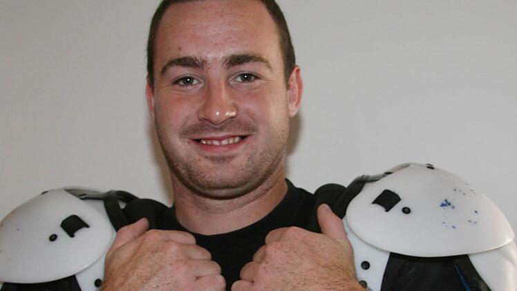 Valentin Stingl möchte das American Football in Kronach bekannter machen. Foto: Sonja Adam