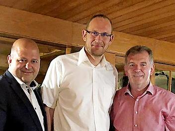 Holger Dremel, Gernot Schlosser und Hans Beck (v. l.) Foto: privat