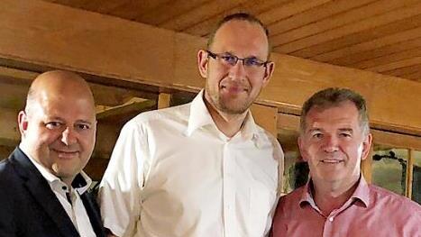 Holger Dremel, Gernot Schlosser und Hans Beck (v. l.) Foto: privat