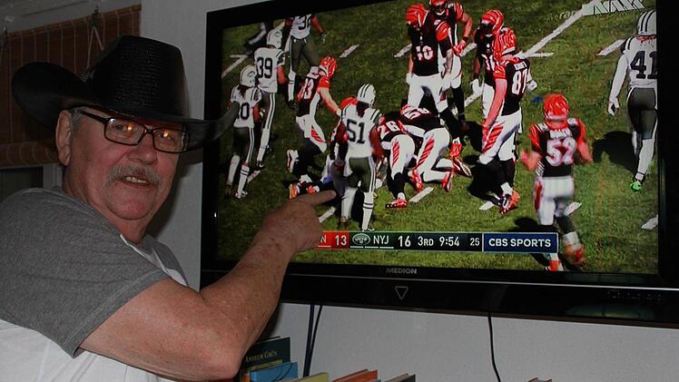 Paul Bell liebt American Football. Von der NFL bis zur College-Liga.