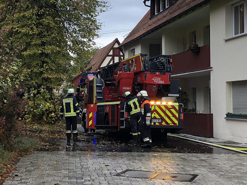 Scheune brennt: Großbrand in Mittelfranken führt zu hohem Sachschaden