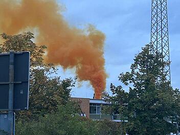 Warnung: Gaswolke über Aschaffenburg