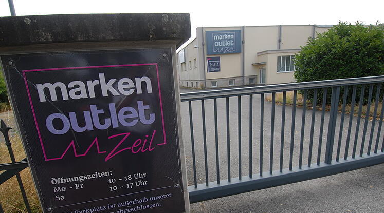 Erbelle-Outlet in Zeil: Die Zukunft bleibt ungewiss
