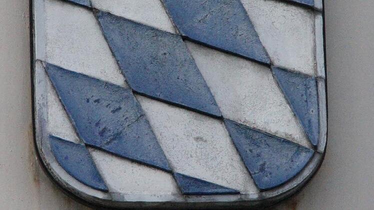 Das Bayernwappen ...