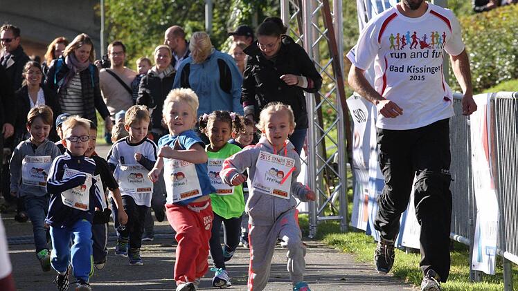 Bambinilauf beim run and fun.