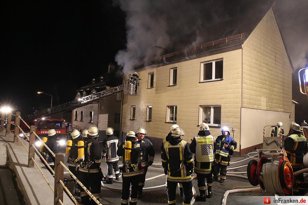 Mann stirbt bei Brand in Geroldsgrün