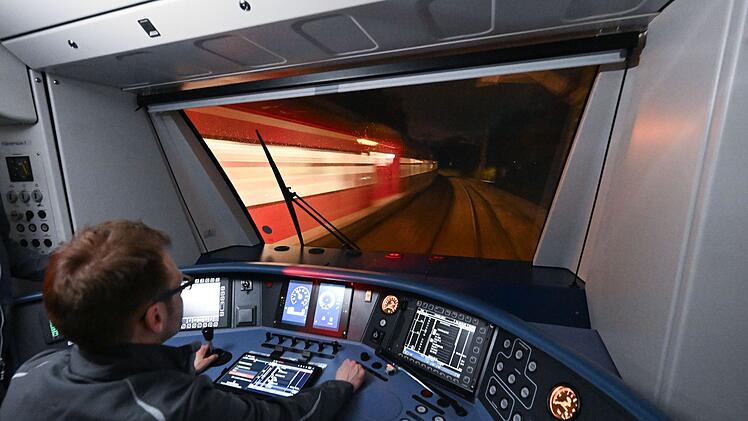 Testfahrt der S-Bahn mit dem ETCS System