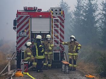 Waldbrand im Hohen Venn