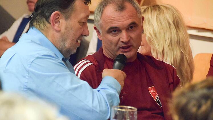 Der FCN-Fanclub steht auch in schweren Zeiten zum "Glubb". Foto: Ronald Rinklef