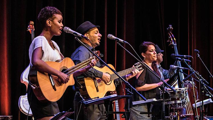 Impressionen vom Gastspiel der CubaBoarischen in CoburgFoto: Jochen Berger