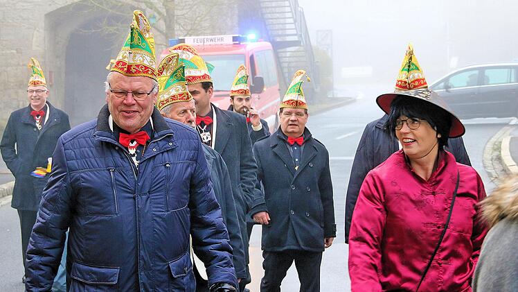 Faschings-Fez in Münnerstadt.Dieter Britz