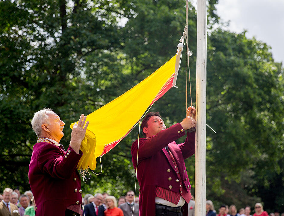 Heimf&uuml;hrung der Braut des F&uuml;rsten Castell-R&uuml;denhausen