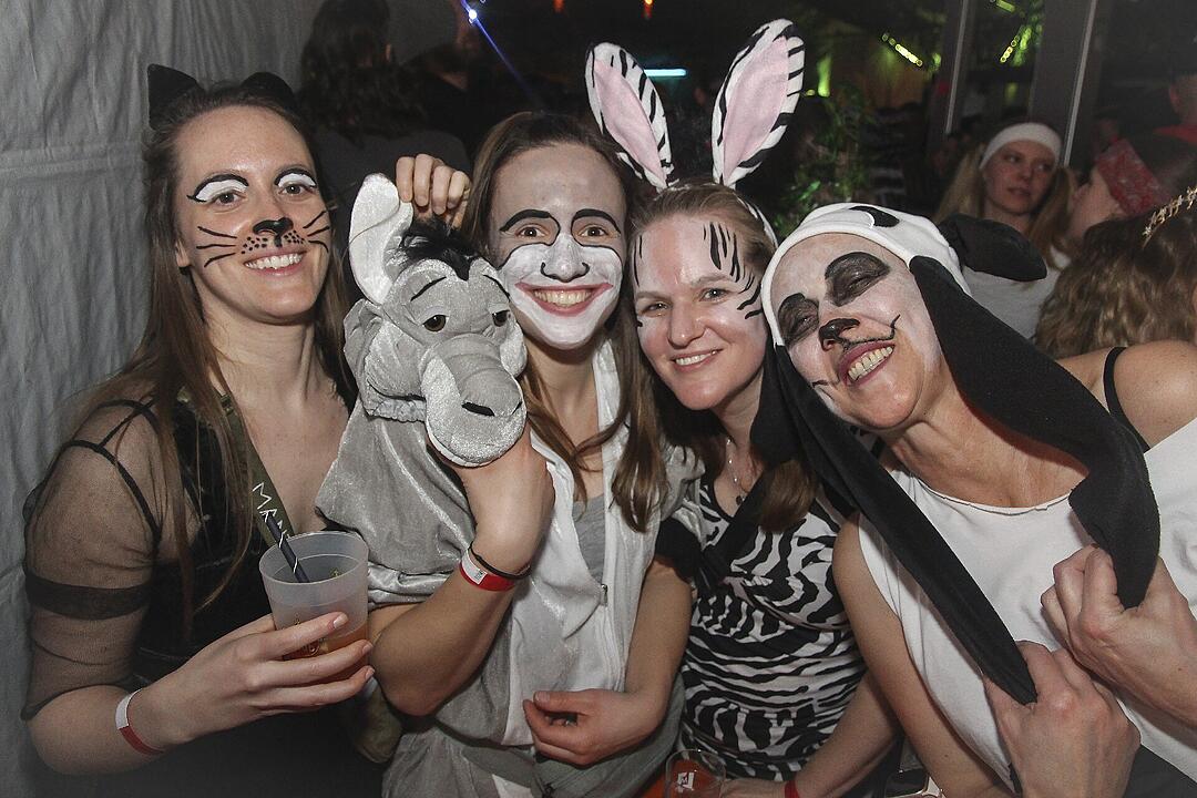 Super Stimmung beim Meeder Zeltfasching 2025!