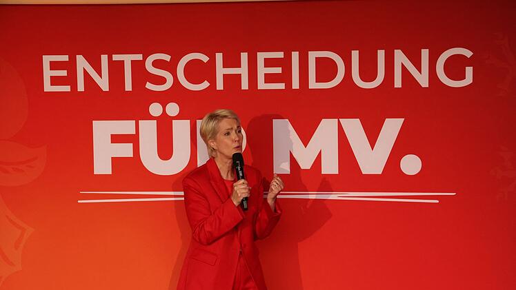 Landtagswahl Mecklenburg-Vorpommern - Wahlparty SPD