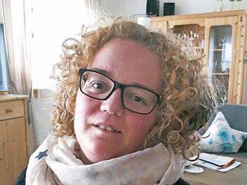 Meike kommuniziert ausschließlich über die Augen. Foto: privat