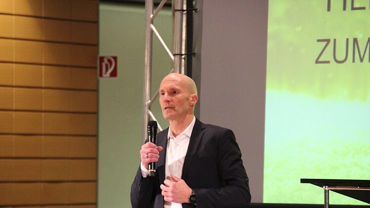 Stefan Eichhorn moderierte den Neujahrsempfang.Oliver Schmidt