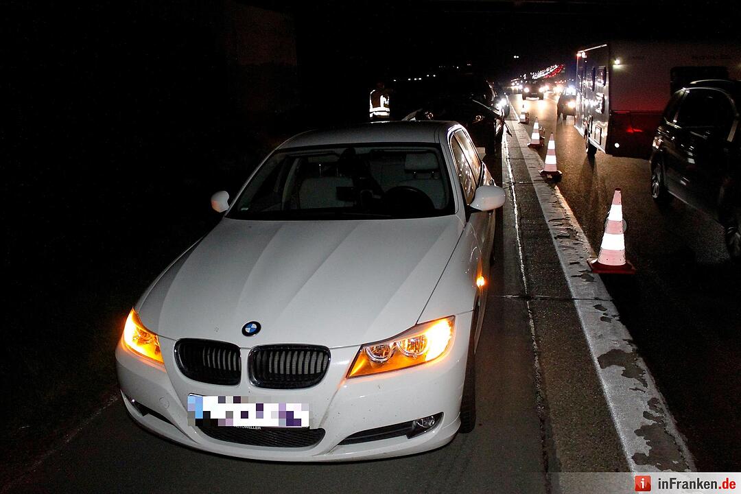 Schwerer Unfall auf A3 bei Gremsdorf