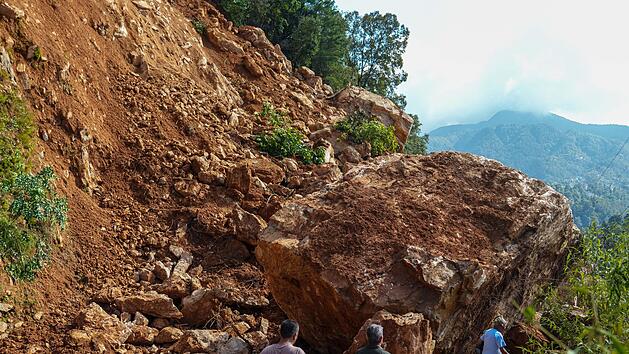 Erdrutsch in Nepal