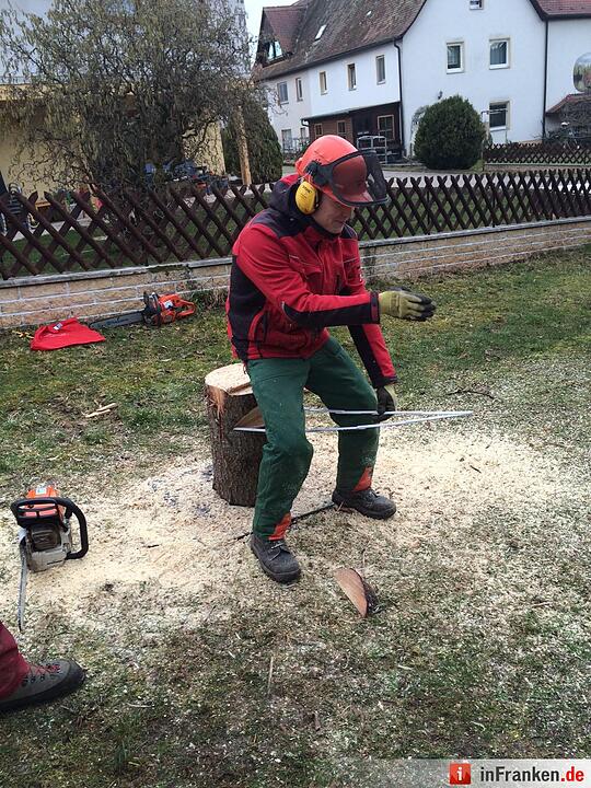 Kettensägenlehrgang bei Feuerwehr Steinbach