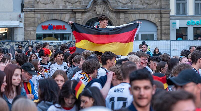 Deutschland - Curacao: Public Viewing in Bamberg