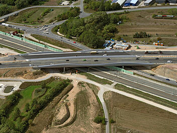 Kemmern: Auffahrt an A73 ab Montag gesperrt - wegen Restarbeiten f&uuml;r Anschlussstelle