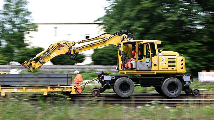 Generalsanierung Bahnstrecke Frankfurt - Mannheim