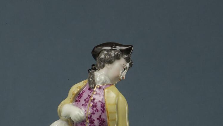 Schlittschuhläufer aus der Sammlung Ludwig, Zürich, um 1763-72