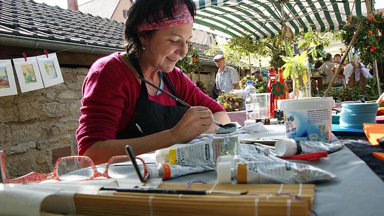 Auf dem Künstlermarkt