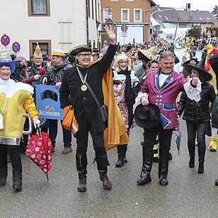 Großer Faschingsumzug  zum Stadtsteinacher Marktplatz