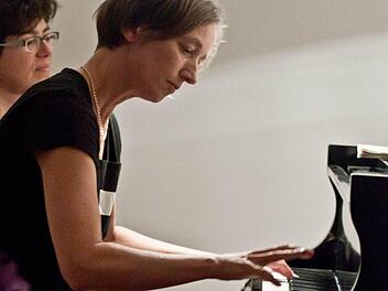 Anne-Kathrein Jordan am FlügelFotos: Jochen Berger