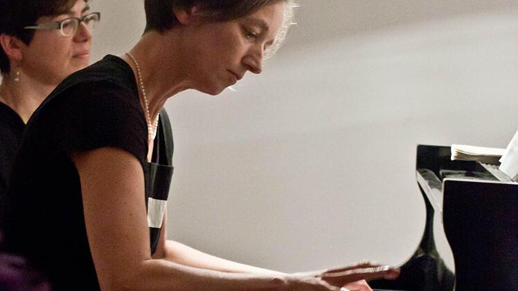 Anne-Kathrein Jordan am FlügelFotos: Jochen Berger