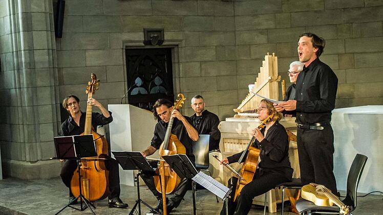 Die Capella Antiqua Bambergensis gastierte zum Reformationsjubiläum in der katholischen Pfarrkirche St. Augustin in Coburg. Foto: Jochen Berger