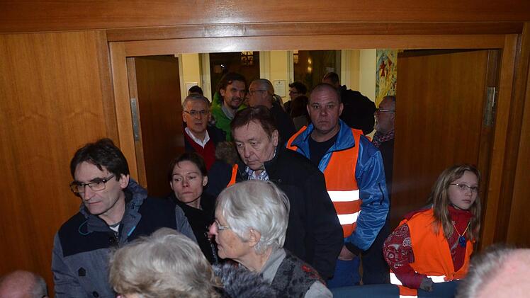 Das Interesse der Bürger in der Stadtratssitzung  war groß.