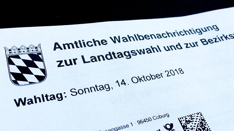 Wer von insgesamt acht Landtags-Kandidaten gewinnt das Direktmandat im Stimmkreis Coburg bei der Wahl am Sonntag? Seit 8 Uhr haben die Wahllokale geöffnet.Foto: Jochen Berger