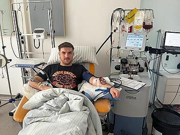 Stammzellen f&uuml;r ein Leben: Domreiter David Lang spendet