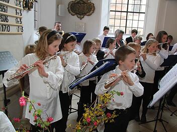 Mit Musik von Bach präsentierte das Vororchestereinen gelungenen Auftritt. Foto: Sonja Adam