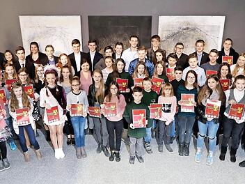 Die oberfr&auml;nkischen "Realschulchampions" 2017.  Foto: Brose