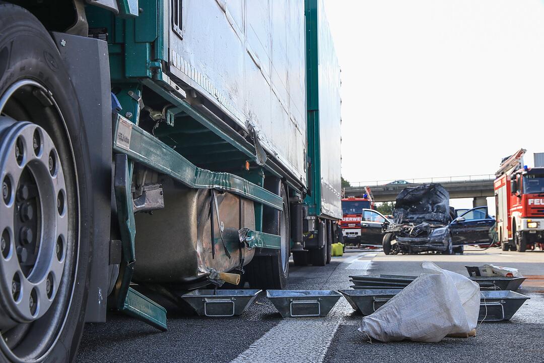 A70 bei Viereth: Kollision im Feierabendverkehr
