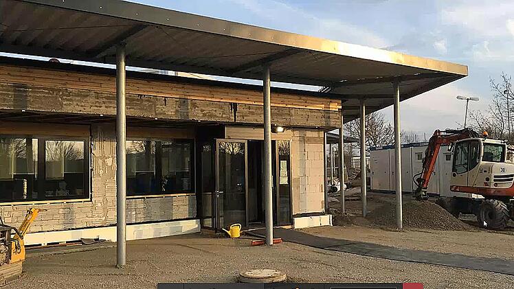 Die Gaststätte an der Mehrzweckhalle bekommt eine neue Außenanlage, und auch  innen tut sich einiges.  Screenshot: Dieter Britz