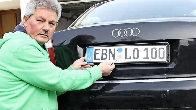 Lothar Olbrich aus Ebern brachte mit zwei Leserbriefen sowie einer Unterschriftenaktion die Lawine ins Rollen. Ralf Kestel