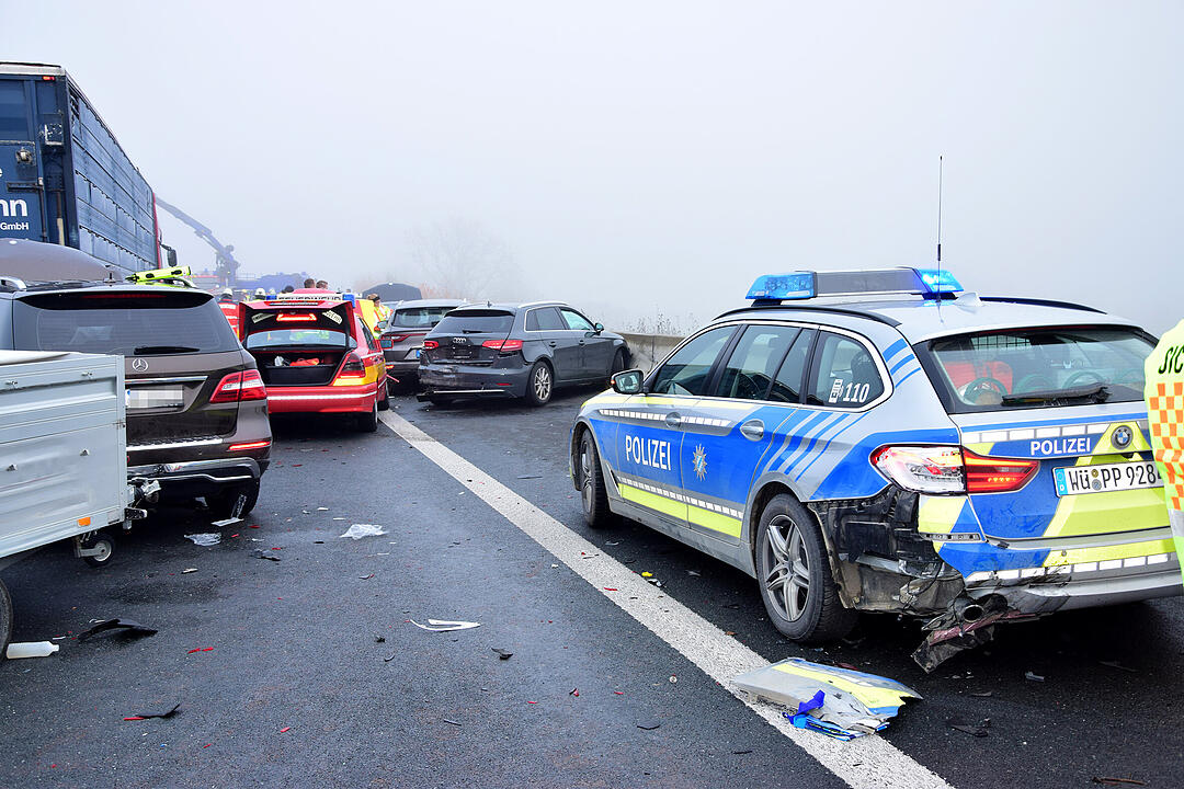 Glatteisunfall auf A 7