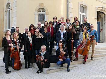 Zu den Ausführenden der Matthäuspassion im Dom gehört das renommierte Barockorchester La Banda (im Bild noch vor Corona).  Foto: La Banda