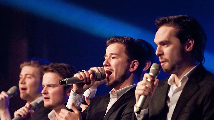 Impressionen vom Gastspiel der "12 Tenors" in Coburg.Foto: Jochen Berger