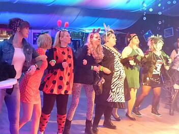 Impresssionen von der Faschingsparty des Karnevalclubs Röttenbach. Foto: Pauline Lindner